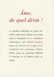 Photo de couverture : Ame, de quel divin !