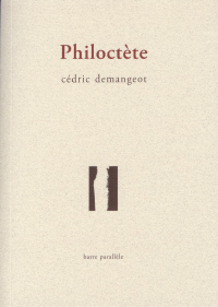 Photo de couverture : "Philoctète" de Cédric Demangeot