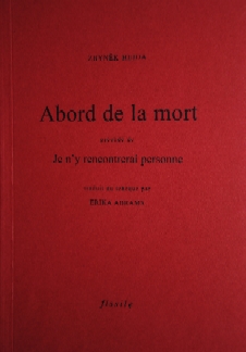 Couverture de livre "Abord de la mort" de Zbyněk Hejda