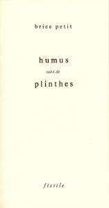 photo de couverture Humus suivi de plinthes